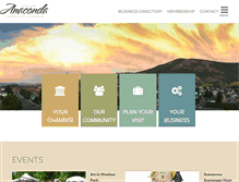 Tablet Screenshot of discoveranaconda.com